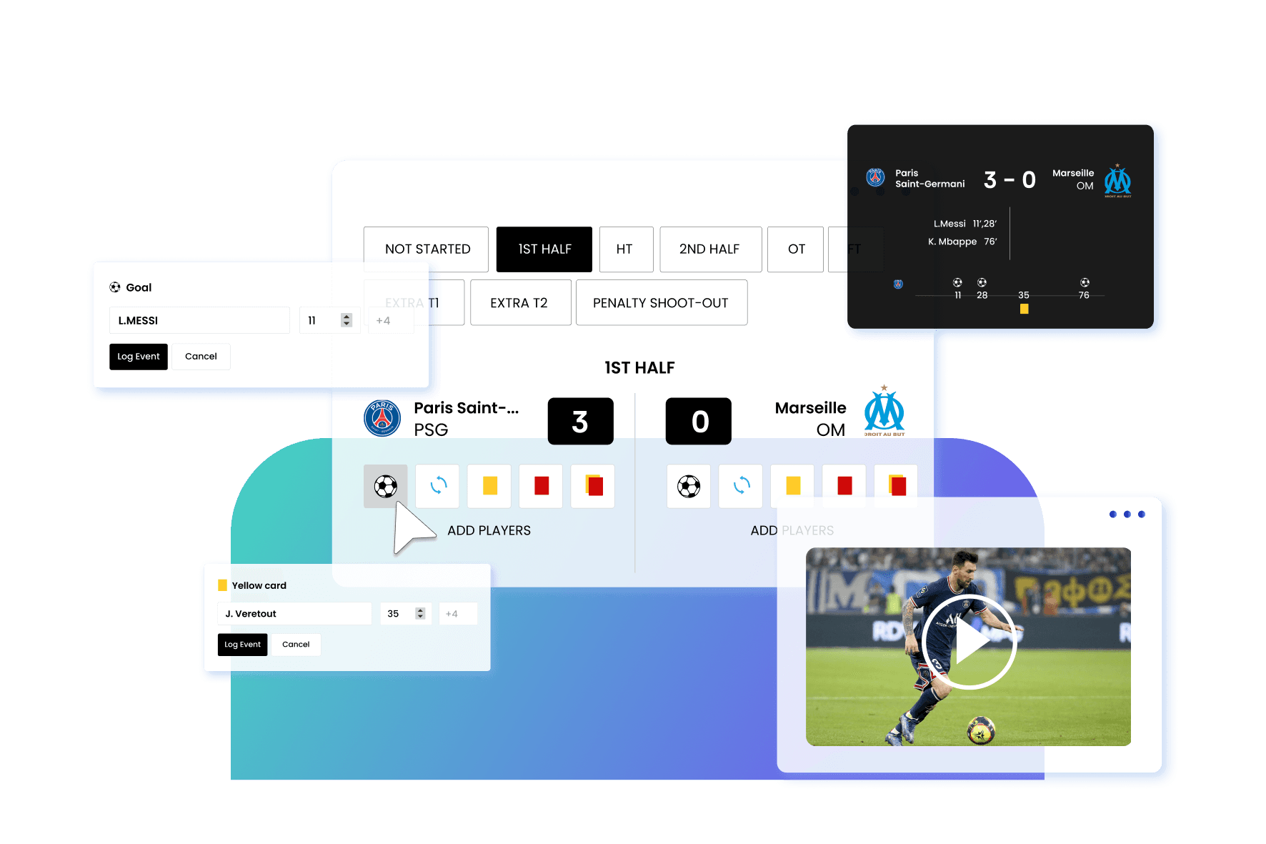 Illustration of SportStudio interface